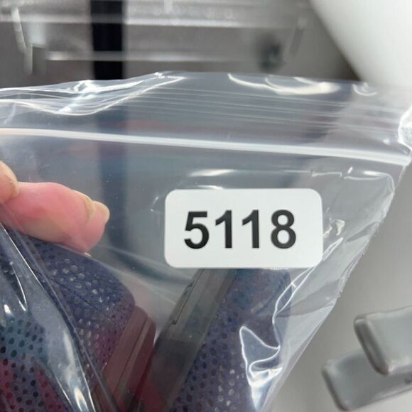 Earthies by Earth Women's Size 7 Essen Navy Blue Leather Flats Strappy Slip On - Picture 15 of 15